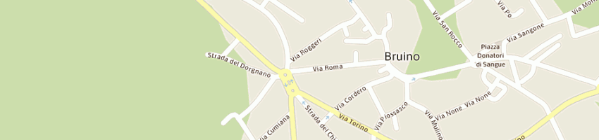 Mappa della impresa pastore e c (snc) a BRUINO