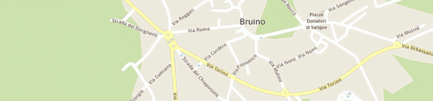 Mappa della impresa scuola elementare dante alighieri a BRUINO