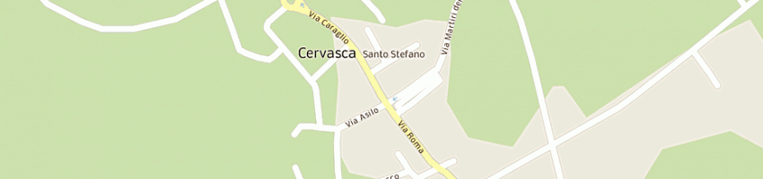 Mappa della impresa dao castes adriano - multifer colorificio ferramenta a CERVASCA