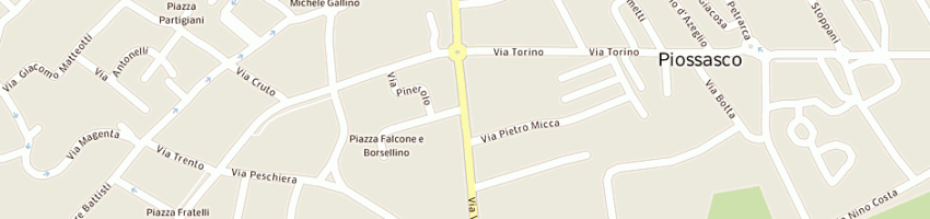 Mappa della impresa scuola materna a PIOSSASCO