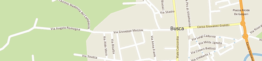 Mappa della impresa esnowit srl a BUSCA
