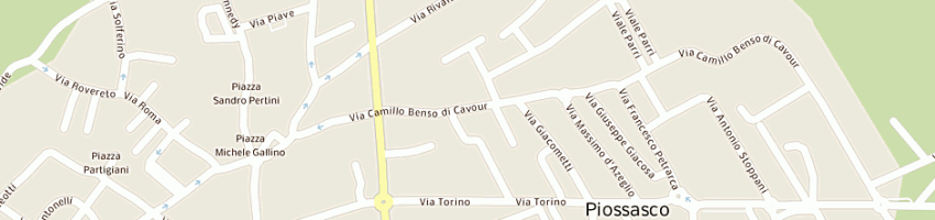 Mappa della impresa kao silvia a PIOSSASCO