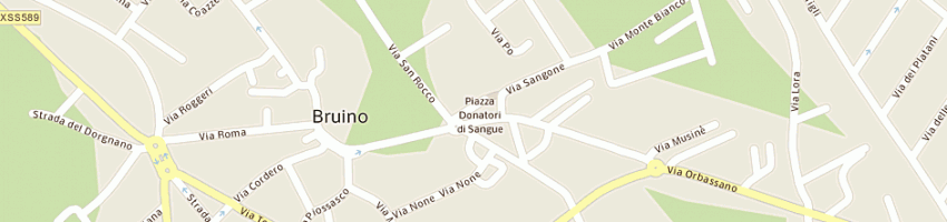Mappa della impresa istituto comprensivo a BRUINO