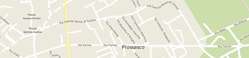 Mappa della impresa video fantasy sas di girardello francesco e c a PIOSSASCO