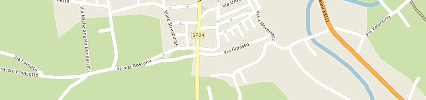 Mappa della impresa ottica 2000 di cagnetta giuseppe e c snc a BUSCA