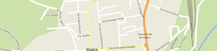 Mappa della impresa rotoservice srl a BUSCA