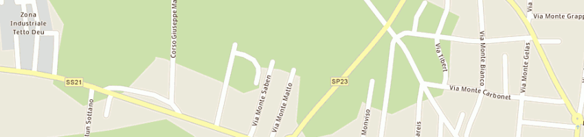 Mappa della impresa cmc di cerato livio e c sas a BORGO SAN DALMAZZO