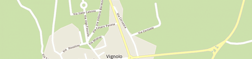 Mappa della impresa frlli borgetto giacomo e pietro snc a VIGNOLO