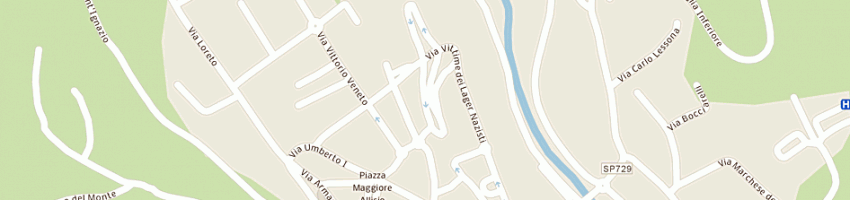 Mappa della impresa istituto d'istruzione superiore f albert a LANZO TORINESE