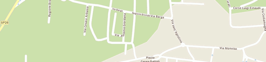 Mappa della impresa nolcom di comito sergio a SALUZZO