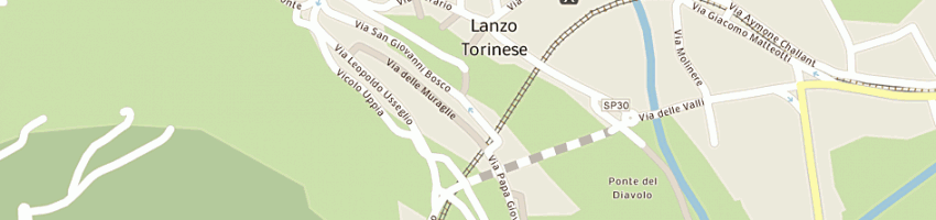 Mappa della impresa suore vincenzine di maria immacolata dell'istituto albert a LANZO TORINESE