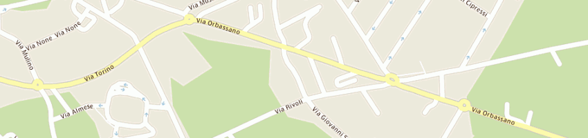 Mappa della impresa bonino mauro a BRUINO