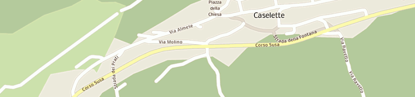 Mappa della impresa turbil ezio a CASELETTE