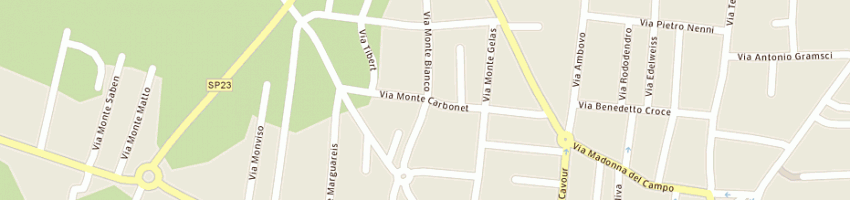 Mappa della impresa bellone stefano a BORGO SAN DALMAZZO