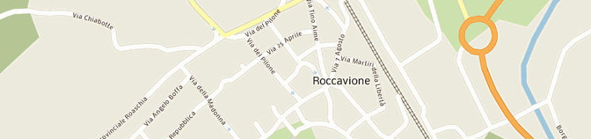 Mappa della impresa giordano ettore a ROCCAVIONE