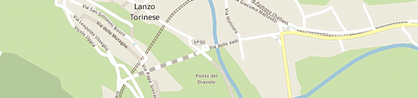 Mappa della impresa albergo sangri -la a LANZO TORINESE
