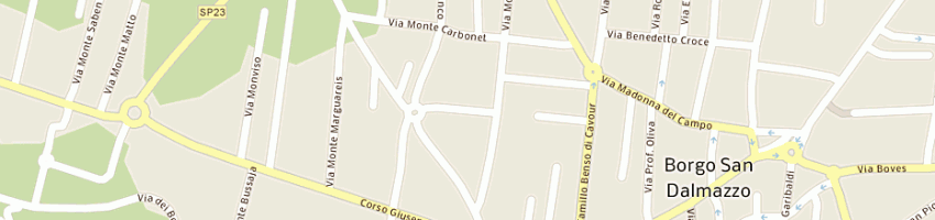 Mappa della impresa asilo nido a BORGO SAN DALMAZZO