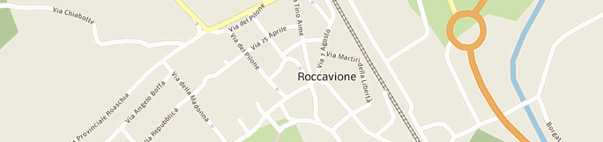 Mappa della impresa gallarotti adriano a ROCCAVIONE