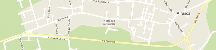 Mappa della impresa work line a AIRASCA