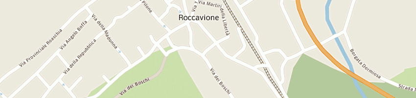 Mappa della impresa casa auxilium a ROCCAVIONE
