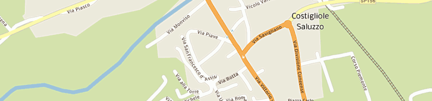 Mappa della impresa veglia marco a SALUZZO