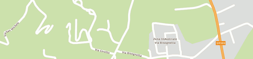 Mappa della impresa brunori tarcisio a COSTIGLIOLE SALUZZO