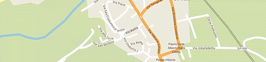 Mappa della impresa parrocchia s maria maddalena a COSTIGLIOLE SALUZZO