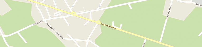 Mappa della impresa i metallici a BRUINO