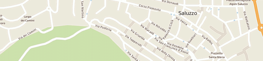 Mappa della impresa casa maria regina societa' cooperativa crocicchio a rl a SALUZZO