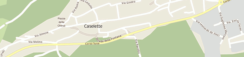 Mappa della impresa ged sdf di morrone giuseppe e c a CASELETTE