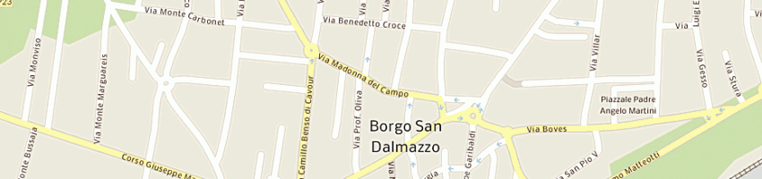 Mappa della impresa studio borgo sd a BORGO SAN DALMAZZO