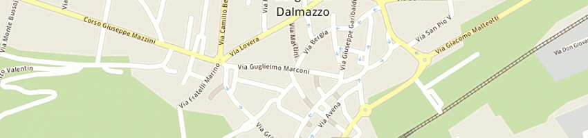 Mappa della impresa pittavino emma a BORGO SAN DALMAZZO