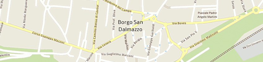 Mappa della impresa dueci sas di chiola mario e c a BORGO SAN DALMAZZO