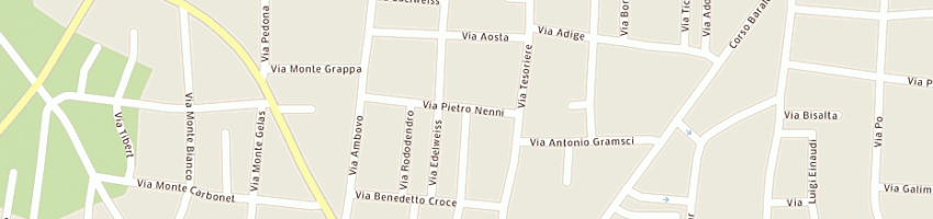 Mappa della impresa cabe manutenzioni a BORGO SAN DALMAZZO