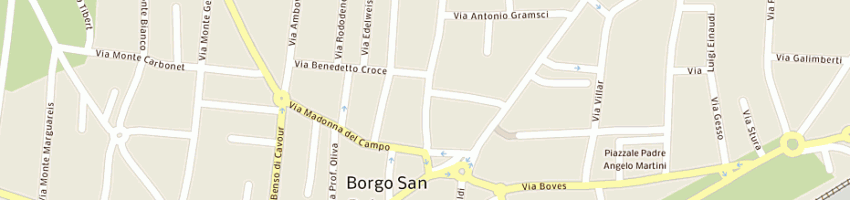Mappa della impresa kant di borgogno giancarlo e c snc a BORGO SAN DALMAZZO