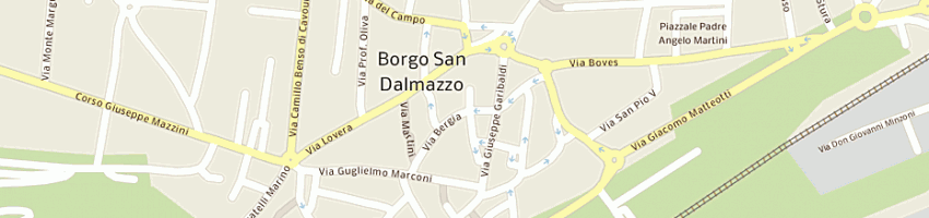 Mappa della impresa ottica angelucci mara a BORGO SAN DALMAZZO