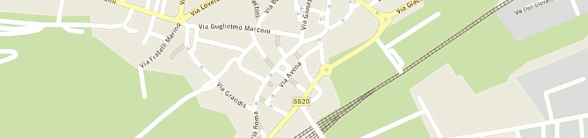 Mappa della impresa scuola elementare a BORGO SAN DALMAZZO