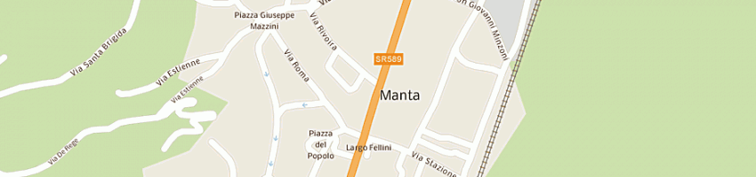 Mappa della impresa lucky sas di sisti carlo e c a MANTA