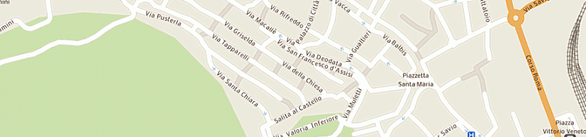 Mappa della impresa olicar (spa) a SALUZZO