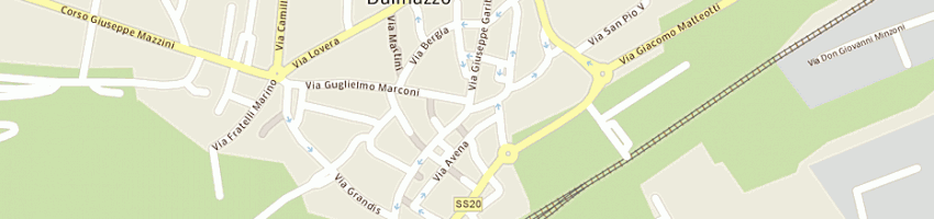 Mappa della impresa parola carlo a BORGO SAN DALMAZZO
