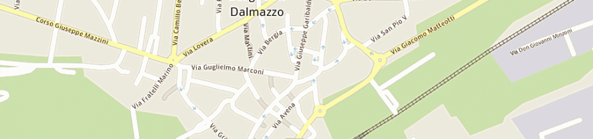 Mappa della impresa caffe' viale di viale franca e c sas a BORGO SAN DALMAZZO