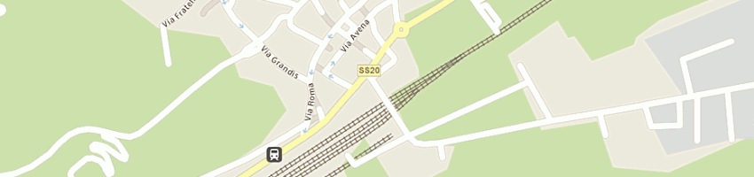 Mappa della impresa municipio a BORGO SAN DALMAZZO