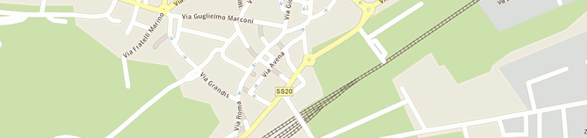 Mappa della impresa merlo fabio a BORGO SAN DALMAZZO