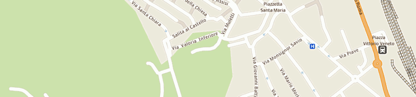 Mappa della impresa amt di piumatti m e c (snc) a SALUZZO