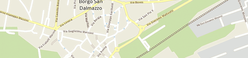 Mappa della impresa ascioti eugenio a BORGO SAN DALMAZZO