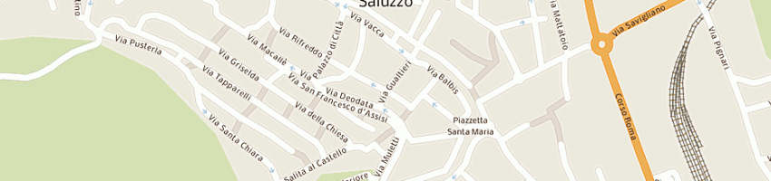Mappa della impresa rinaudo fina maria a SALUZZO