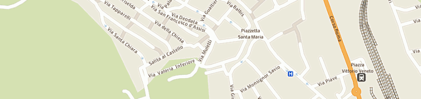 Mappa della impresa associazione'comunita papa giovanni xxiii' a SALUZZO