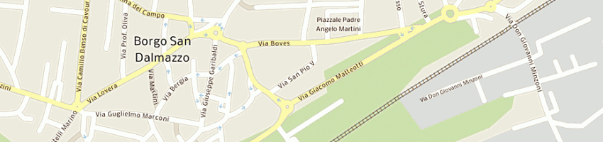 Mappa della impresa beretta giuseppe a BORGO SAN DALMAZZO