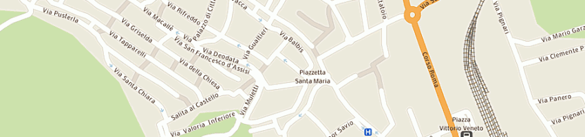 Mappa della impresa tolin mario e c snc a SALUZZO