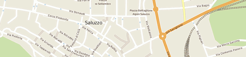 Mappa della impresa ribac di prete massimiliano e c snc a SALUZZO
